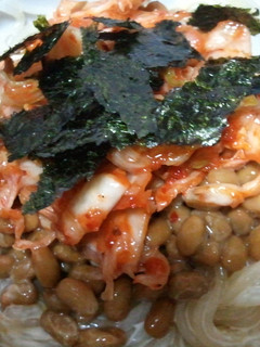 ダシダで★しらたきとキムチの納豆和え-レシピのメイン写真