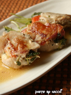トマチー豆苗の豚肉巻き-レシピのメイン写真