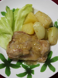 付け合せも一緒に☆鶏モモ肉の味噌焼き-レシピのメイン写真