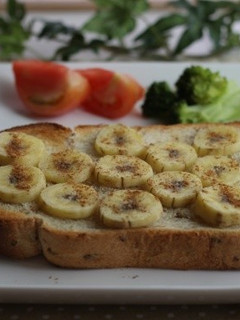 朝ご飯に♪バナナシナモントースト-レシピのメイン写真