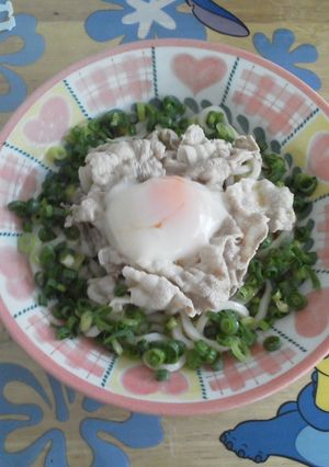 やさしい豚たまうどん☆-レシピのメイン写真