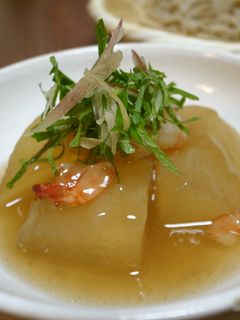 夏にひんやり美味 冬瓜とエビのあんかけ-レシピのメイン写真