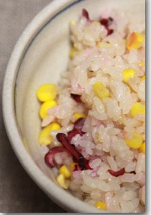 トウモロコシの炊き込みご飯-レシピのメイン写真