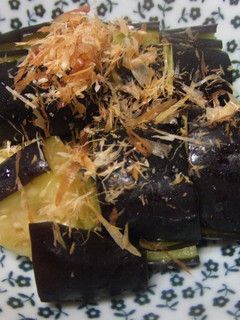 一瞬で完成☆塩と鰹節だけの茄子-レシピのメイン写真