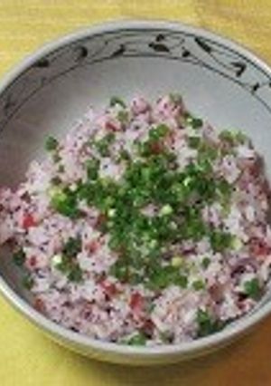 ゆかり彩りごはん-レシピのメイン写真