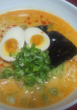 ラーメン風◎辛味噌豆乳そうめん-レシピのメイン写真