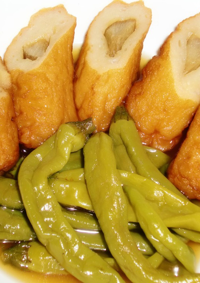 甘長とうがらしとゴボウ天の炊いたん-レシピのメイン写真