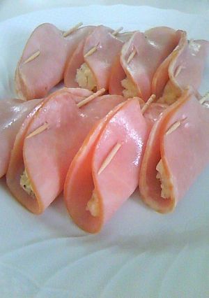 ポテトのくるりんハム巻き-レシピのメイン写真