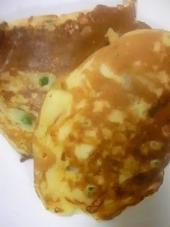 ケークサレ風!パンケーキ☆-レシピのメイン写真