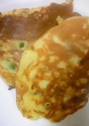ケークサレ風！パンケーキ☆-レシピのメイン写真