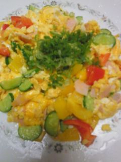 彩り☆スクランブルエッグ-レシピのメイン写真