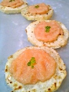 *長芋めんたいソース*-レシピのメイン写真