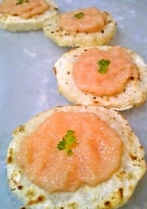 *長芋めんたいソース*-レシピのメイン写真