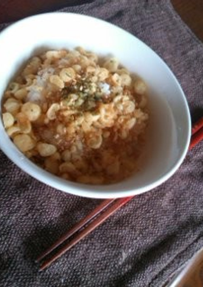 安上がり！簡単！あげ玉でまるで天丼★-レシピのメイン写真