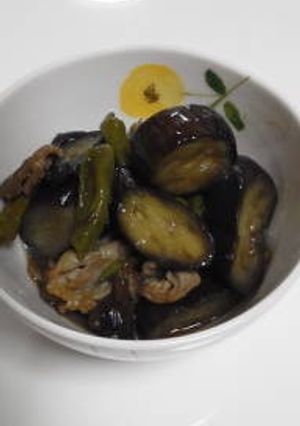 こっくりした☆なすと豚肉の照り煮-レシピのメイン写真