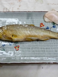 圧力鍋で骨まで柔らかい☆鮎の塩焼き-レシピのメイン写真