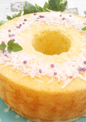 ココナッツヨーグルト☆シフォンケーキ-レシピのメイン写真