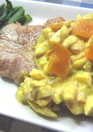 ポークソテー　カレータルタルソースで-レシピのメイン写真