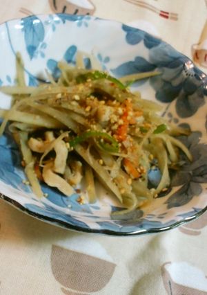 おかず きんぴら-レシピのメイン写真