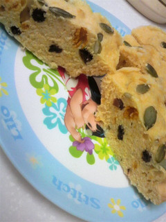 ルクエで簡単かぼちゃレーズン蒸しパン-レシピのメイン写真