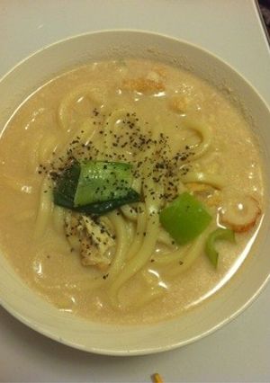 豆乳うどん-レシピのメイン写真