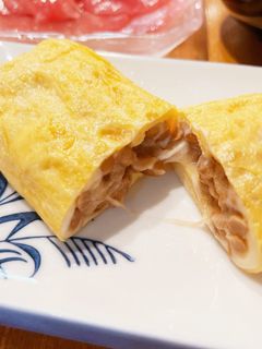 納豆とチーズで玉子焼き-レシピのメイン写真