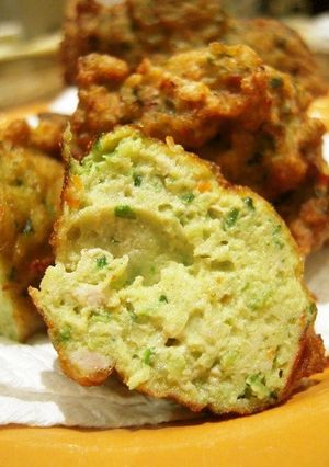 ふわふわ！野菜入りチキンナゲット-レシピのメイン写真