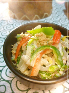 カニカマと野菜の和風クリチ和え-レシピのメイン写真