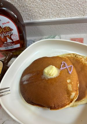 カスピ海ヨーグルトのパンケーキ-レシピのメイン写真
