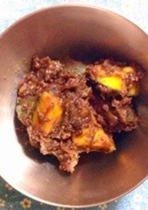 あずきカボチャ-レシピのメイン写真