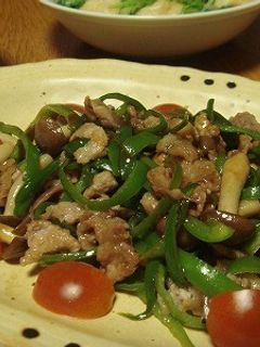 夏野菜♪ピーマンのオイスターソース炒め-レシピのメイン写真