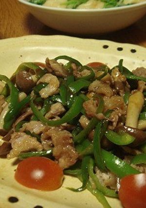 夏野菜♪ピーマンのオイスターソース炒め-レシピのメイン写真