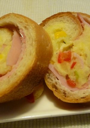 スタッフドフランスパン-レシピのメイン写真