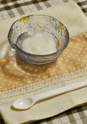 離乳食★初期★ご飯から作る　簡単10倍粥-レシピのメイン写真