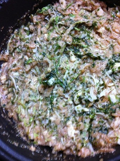 豆腐とおからの明太もんじゃ焼き-レシピのメイン写真