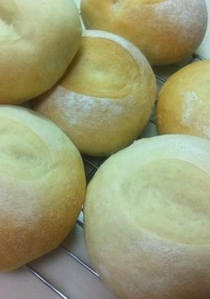 フランス風丸い白パン-レシピのメイン写真