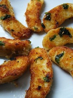 リンゴのバジル・パン粉焼き-レシピのメイン写真