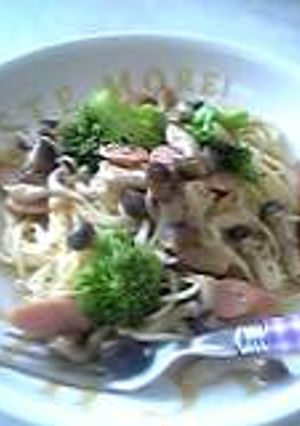 しめじとブロッコリーの和風パスタ-レシピのメイン写真