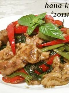 アジアン風鶏もも肉のバジル炒め-レシピのメイン写真