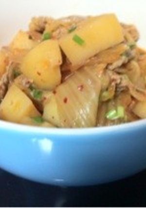 ご飯がすすむ豚キムポテト☆-レシピのメイン写真