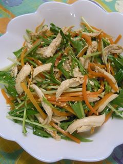 中華風味ささみサラダ-レシピのメイン写真