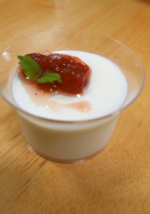 爽やかヨーグルトパンナコッタ♪-レシピのメイン写真