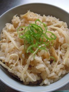 新生姜の炊き込みご飯-レシピのメイン写真
