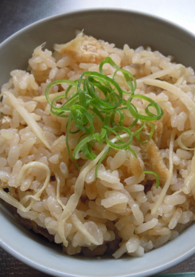 新生姜の炊き込みご飯-レシピのメイン写真