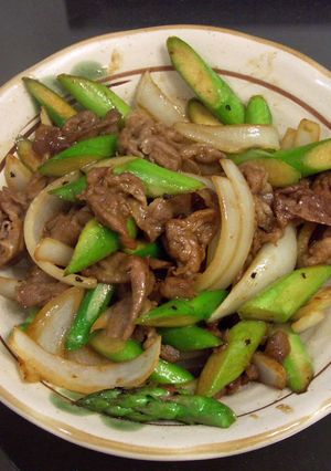 豚肉とアスパラのマヨネーズ炒め-レシピのメイン写真