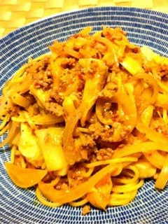 コクうま◎辛味噌パスタ-レシピのメイン写真