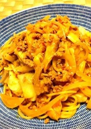 コクうま◎辛味噌パスタ-レシピのメイン写真