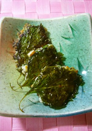 ♪紫蘇たぁ～っぷり鳥団子♪-レシピのメイン写真