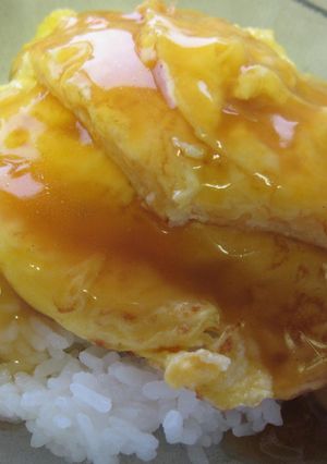 玉子だけで☆天津飯風（中華たまご丼）-レシピのメイン写真