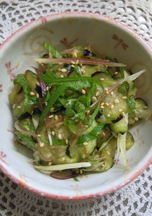 なすの香味和え-レシピのメイン写真